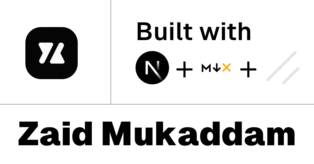 Zaid Mukaddam :: Indie Developer